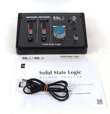 【中古】 オーディオインターフェイス Solid State Logic SSL 2 バンドルソフトなし ソリッドステートロジック 本体、付属品