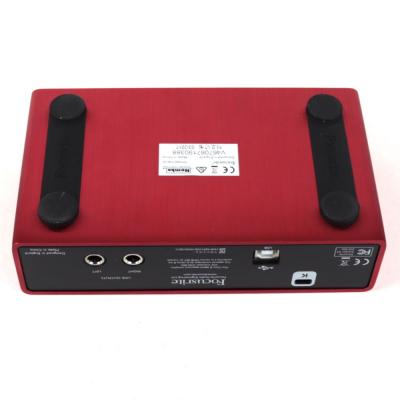 【中古】 オーディオインターフェイス Focusrite Scarlett 2i2 2nd GEN フォーカスライト スカーレット2i2 第2世代 裏面