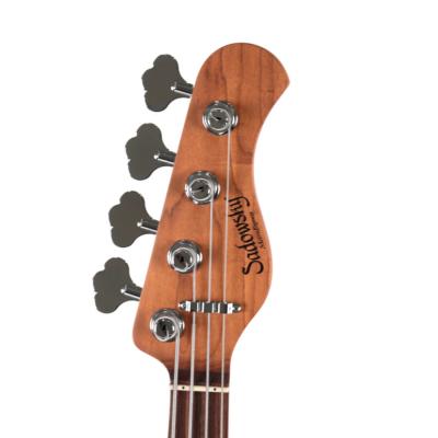 Sadowsky サドウスキー MetroExpress MX21 HP4 Morado Fingerboard Ocean Blue Metallic エレキベース ヘッド表