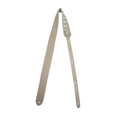 KIWAYA STP-GRA パステルカラー グレー 本革ウクレレストラップ キワヤ 皮製 本皮 革製