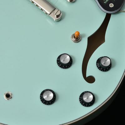 SeventySeven Guitars セブンティセブンギターズ EXRUBATO-ZEBRA FINCH SFG セミアコースティックギター エレキギター セミアコ 77 コントロール