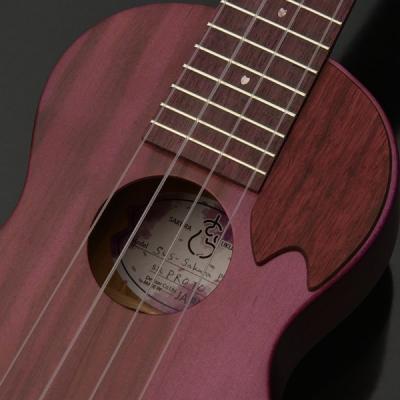 SAKURA UKURERE さくらウクレレ SUS-SAKURA PURPLE SKPP ソプラノサイズ ウクレレ 桜 サウンドホール
