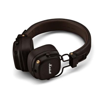 MARSHALL マーシャル Major V Brown Bluetooth 5.3 ワイヤレスヘッドホン 全体