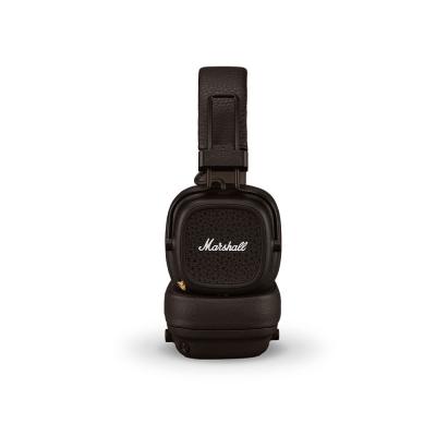 MARSHALL マーシャル Major V Brown Bluetooth 5.3 ワイヤレスヘッドホン 側面