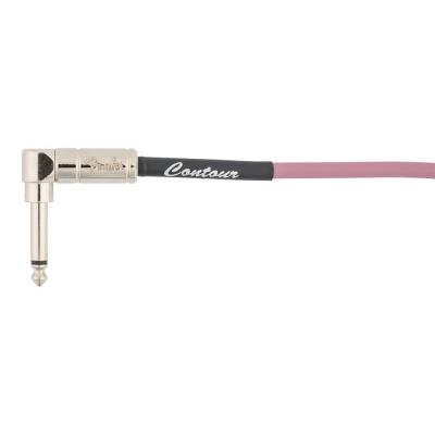 Fender フェンダー Contour 30ft(約9m) Coiled Cable Burgundy Mist カールコード ギターケーブル L型プラグ
