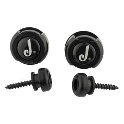 Jackson ジャクソン Strap Locks Black ストラップロックピン 2個セット 全体画像