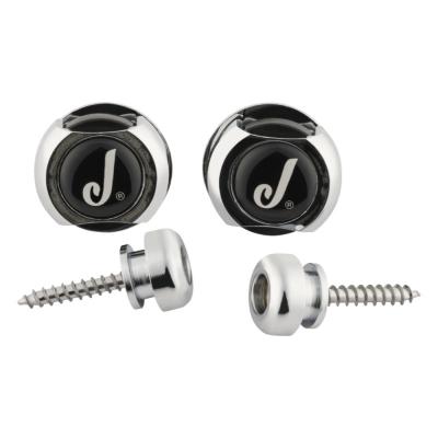 Jackson ジャクソン Strap Locks Chrome ストラップロックピン 2個セット 全体画像