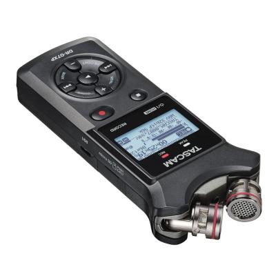 TASCAM タスカム DR-07XP A-B/X-Y可動式マイク搭載 32ビットフロート録音対応 ステレオポータブルレコーダー USB Type-C対応 斜めアングル画像3