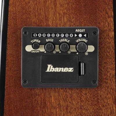 IBANEZ アイバニーズ PF34MHE-NT PERFORMANCE Natural High Gloss エレクトリックアコースティックギター プリアンプ画像