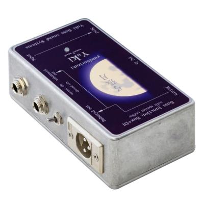 YUKI ユキ 弓張月 -YUMIHARIZUKI- ベース専用ジャンクションボックス DI ベース用エフェクター リア斜めアングル画像