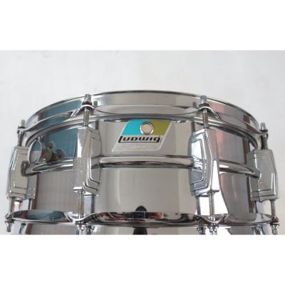 【中古】 Ludwig ラディック LM400 Supraphonic 14×5 1970年代 ヴィンテージ スネアドラム 側面