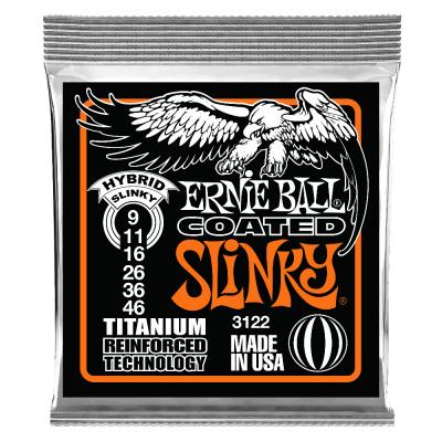 ERNIE BALL 3122/Coated Hybrid Slinky コーティングエレキギター弦