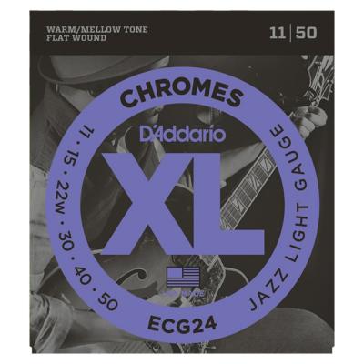 D'Addario ECG24 フラットワウンド エレキギター弦
