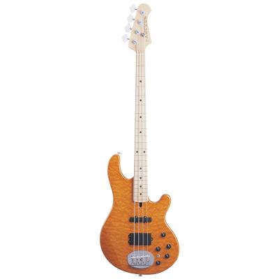 LAKLAND SL4-94 Deluxe Amber Translucent Maple エレキベース