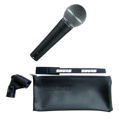 SHURE SM58-LCE ボーカル用ダイナミックマイク 本体・マイクホルダー・ケース
