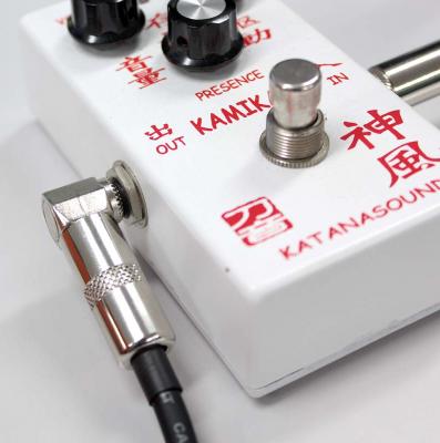 Silk Road LG104-0.15M BK ギターパッチケーブル 15cm LLプラグ 接続部拡大画像2