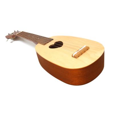 ZEPHYR SP-15-heart ウクレレ ボディ斜めアングル画像