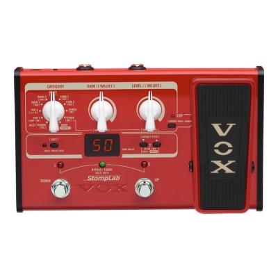 VOX ベース用マルチエフェクター STOMPLAB SL2Bの正面からの画像