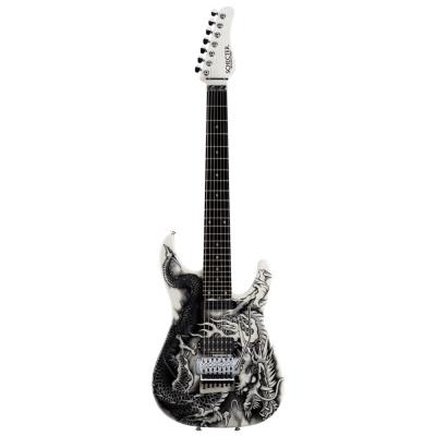 SCHECTER PA-ZK-T7 WHT/Original Dragon Graphic 小林信一モデル 7弦エレキギター