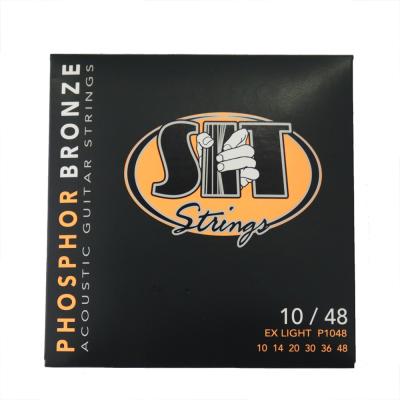 SIT STRINGS P1048 EXTRA LIGHT PHOSPHOR BRONZE アコースティックギター弦