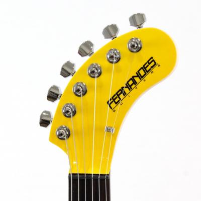FERNANDES ZO-3 YELLOW ZO3ミニギター イエロー ヘッド