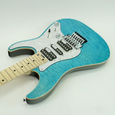 SCHECTER SD-2-24-AL AQB/M エレキギター ボディトップ画像