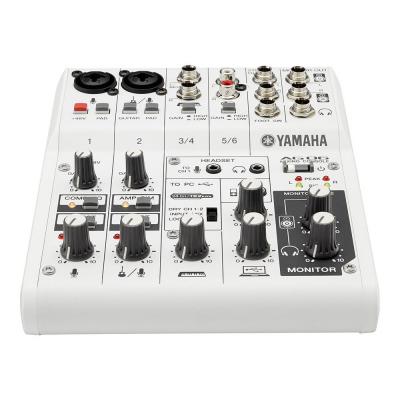 Yamaha Ag06 ウェブキャスティングミキサー ウェブキャスティングに便利な機能を搭載 Chuya Online Com 全国どこでも送料無料の楽器店
