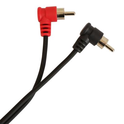 L型のRCAピンプラグ