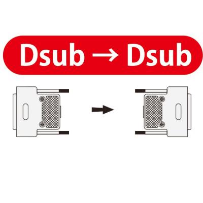 コネクタ:Dsub-Dsub/長さ:3.0m