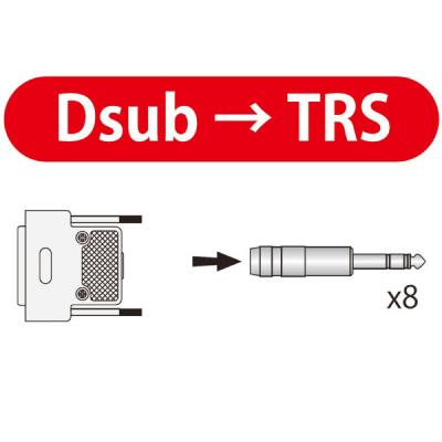 コネクタ：Dsub-TRS/長さ：1.5m