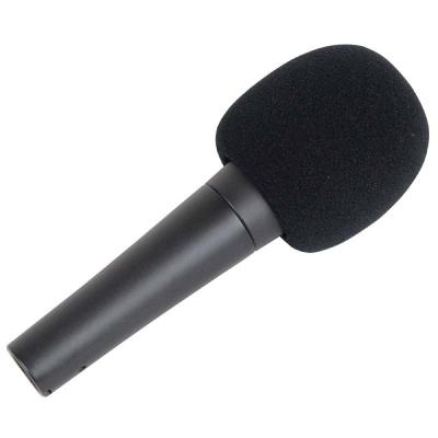 簡単装着のスポンジ型マイクスクリーン