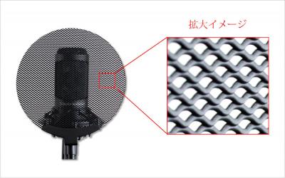 絶妙な角度で加工されたフィルター面。