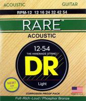 DR RARE RPM-12 Medium アコースティックギター弦×3セット