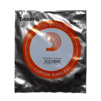 D’Addario BW021 アコースティックギター用バラ弦×5本