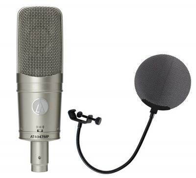 AUDIO-TECHNICA AT4047MP メタルポップフィルター付き コンデンサーマイク
