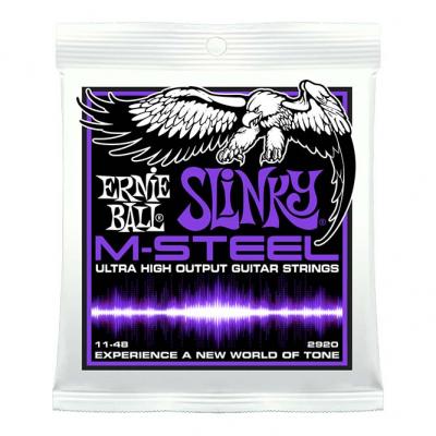 ERNIE BALL 2920 M-Steel Power Slinky エレキギター弦×12セット