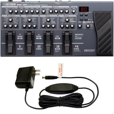 BOSS ME-80 マルチエフェクター PSA-100S2アダプター付きセット