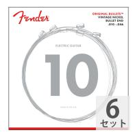 Fender Pure Nickel Bullet End 3150R 10-46 エレキギター弦×6セット