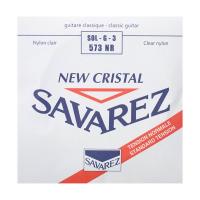 SAVAREZ 573NR NEW CRISTAL Normal tension クラシックギター弦 3弦 バラ弦×5本