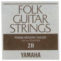 YAMAHA FS532 アコースティックギター用 バラ弦 2弦×6本