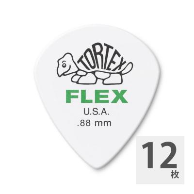 JIM DUNLOP 468 Tortex Flex Jazz III 0.88mm ギターピック×12枚