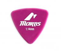 MORRIS DELRIN Purple 1.14mm Triangle ギターピック×36枚