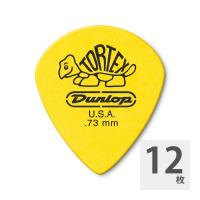 JIM DUNLOP 498 Tortex Jazz III XL 0.73mm Yellow ギターピック×12枚