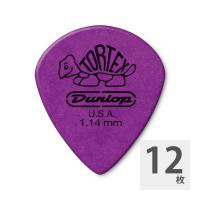 JIM DUNLOP 498 Tortex Jazz III XL 1.14mm Purple ギターピック×12枚