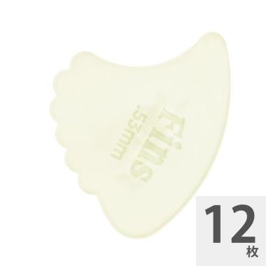 JIM DUNLOP 444 Nylon Fins 0.53mm ギターピック×12枚