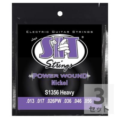 SIT STRINGS S1356 HEAVY エレキギター弦×3セット