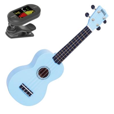 MAHALO UKULELE RAINBOW MR1 LBU ウクレレ クリップチューナー付き