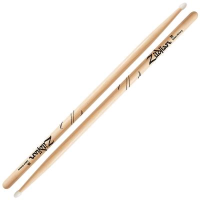 ZILDJIAN LAZLZ7AN Hickory Series SUPER 7A NYLON NATURAL DRUMSTICK ドラムスティック×3セット