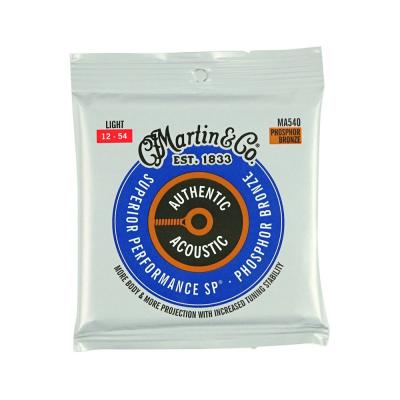 MARTIN MA540 Superior Performance Phospher Bronze Light アコースティックギター弦×3セット