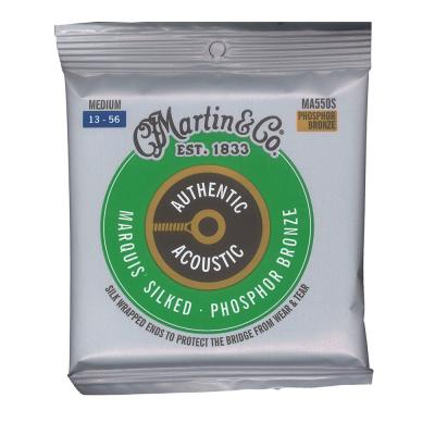 MARTIN MA550S Marquis Silked Phospher Bronze Medium アコースティックギター弦×3セット